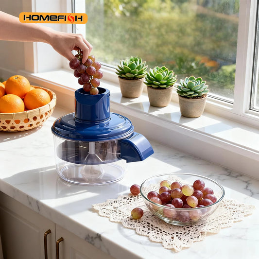 Automatic Electric Grape Peeler Machine - Hands-Free Skin Remover for Berries Fruits, Fruit Prep Tool, Effortless Peeling